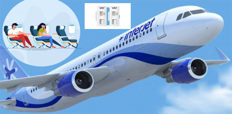 Interjet La Primera Aerolinea Mexicana En Realizar Pruebas De Covid 19 A Sus Pasajeros Pasillo Turistico