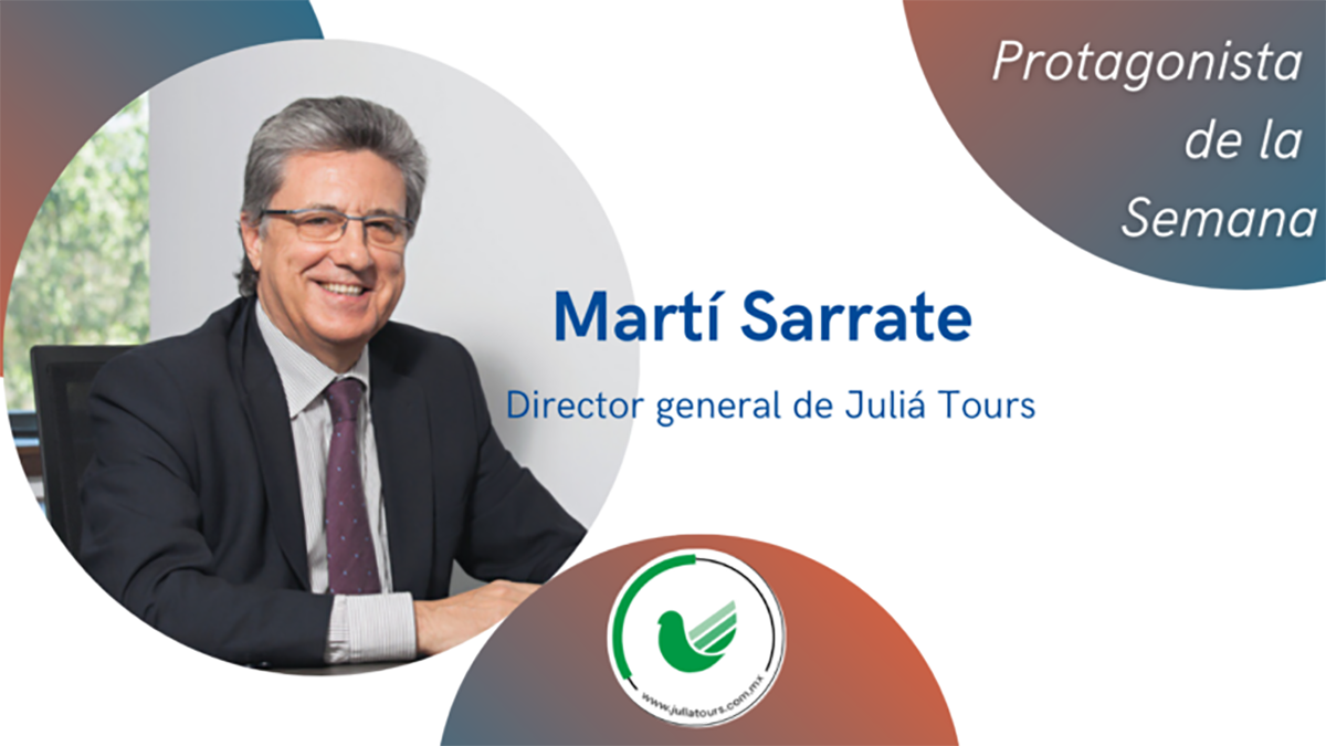 La digitalización y sostenibilidad palabras clave para Juliá Tours Martí Sarrate