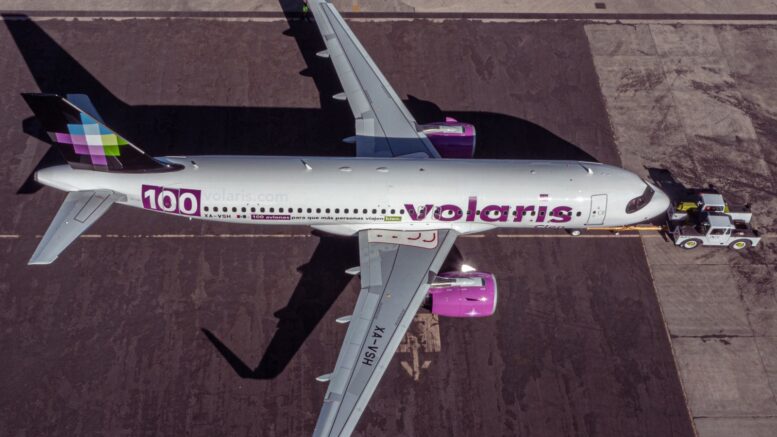 Recibe Volaris su avión número 100