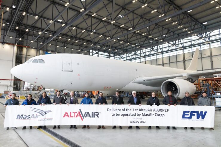 Mas Air recibe su primer avión carguero Airbus A330P2F de largo alcance