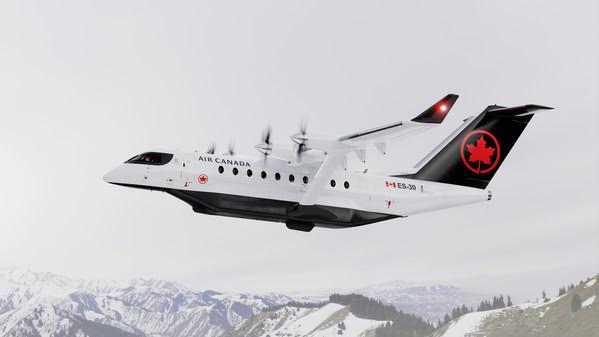 Air Canada adquirirá 30 aviones eléctricos ES-30 de Heart Aerospace