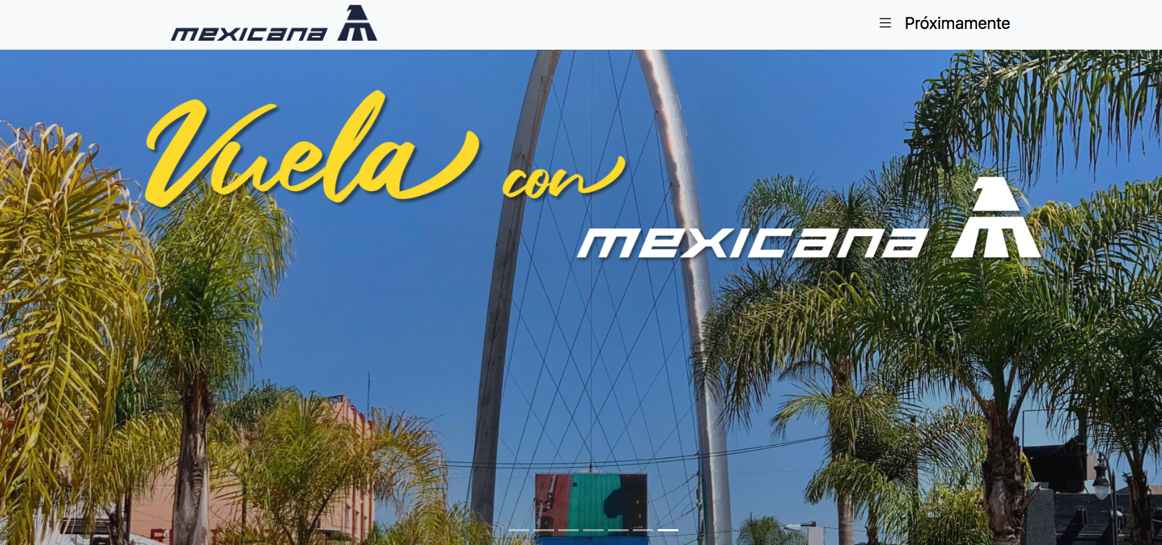 Ya están a la venta los boletosLa nueva Mexicana de Aviación estrena página web