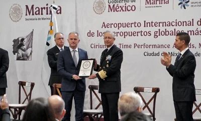 Con el indice de puntualidad del 84.04%Reconocen al AICM como el tercer aeropuerto más puntual del mundo