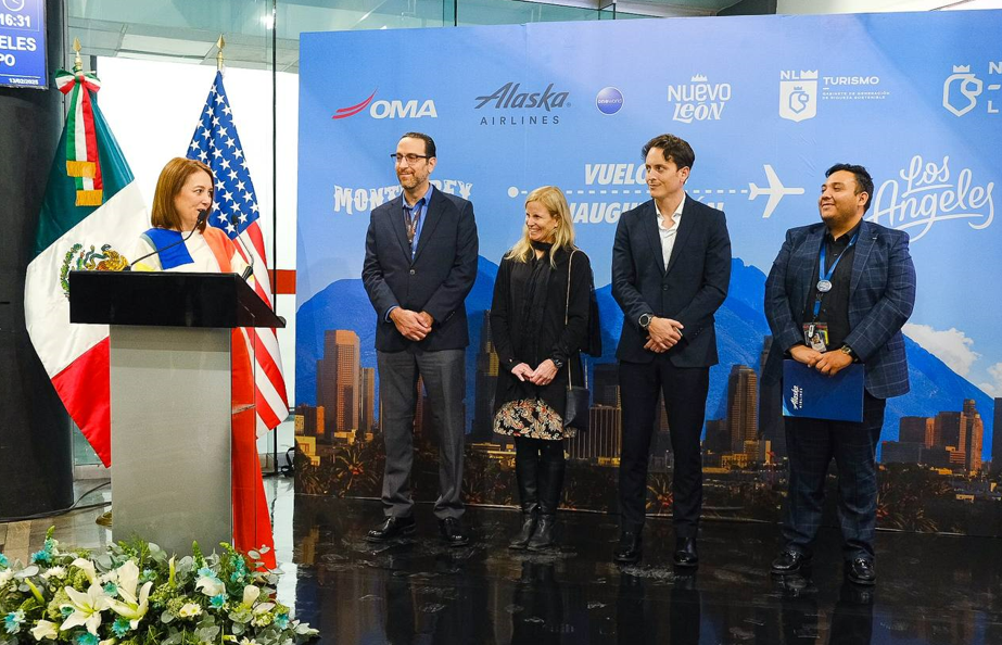 Monterrey fortalece su conectividad con la ruta de Alaska Airlines a Los Angeles