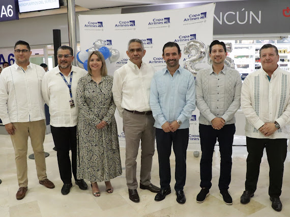 Copa Airlines celebra con orgullo 25 años de conectar a Cancún con América Latina