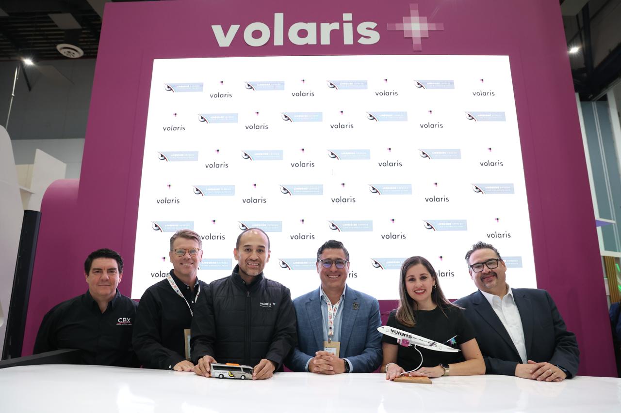 Volaris y Limousine Express firman alianza para ofrecer conectividad terrestre de Tijuana (CBX) a California, Estados Unidos Volaris y Limousine Express firman alianza para ofrecer conectividad terrestre de Tijuana (CBX) a California, Estados Unidos