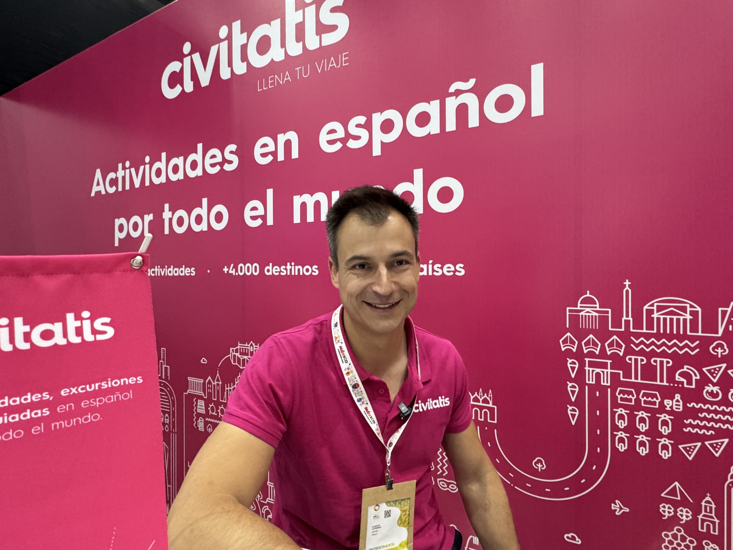100 mil mexicanos reservan en abrilMéxico se consolida como el mercado más importante de Civitatis: Alberto Gutiérrez