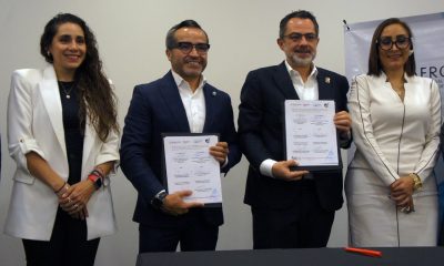 Profeco firma convenio con Canaero en beneficio de las  y los consumidores