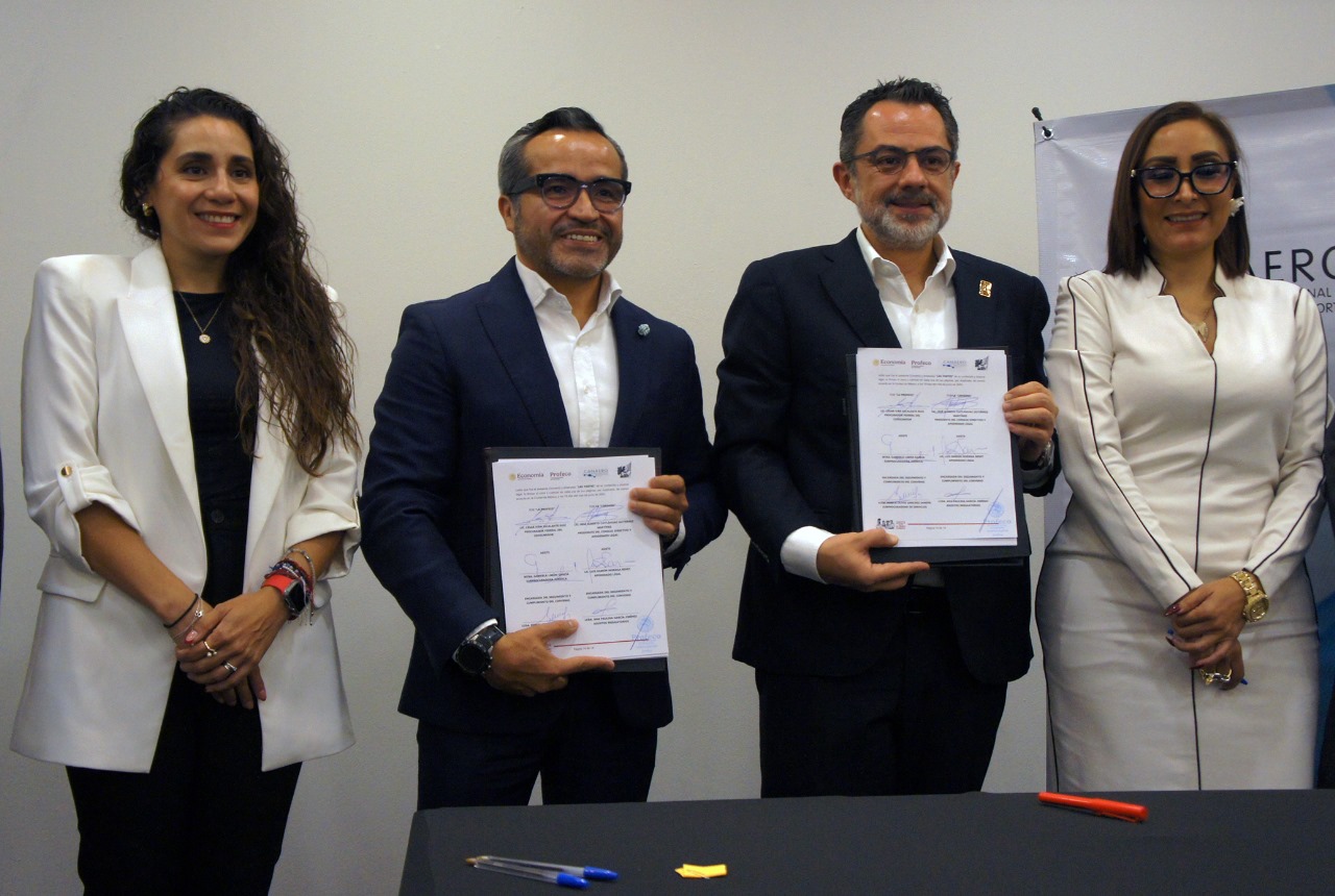 Profeco firma convenio con Canaero en beneficio de las y los consumidores Profeco firma convenio con Canaero en beneficio de las y los consumidores