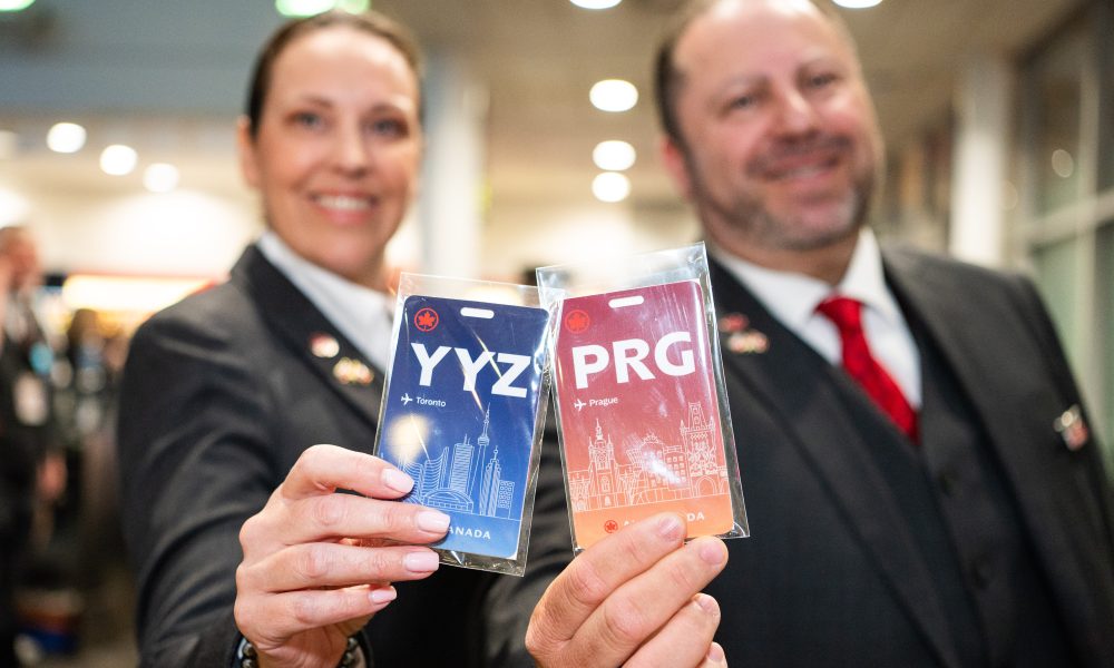 Air Canada amplía su red global con nueva ruta a Praga
