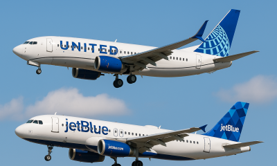 Para mejorar la experiencia de viajeBlue Sky: United y JetBlue lanzan una colaboración histórica