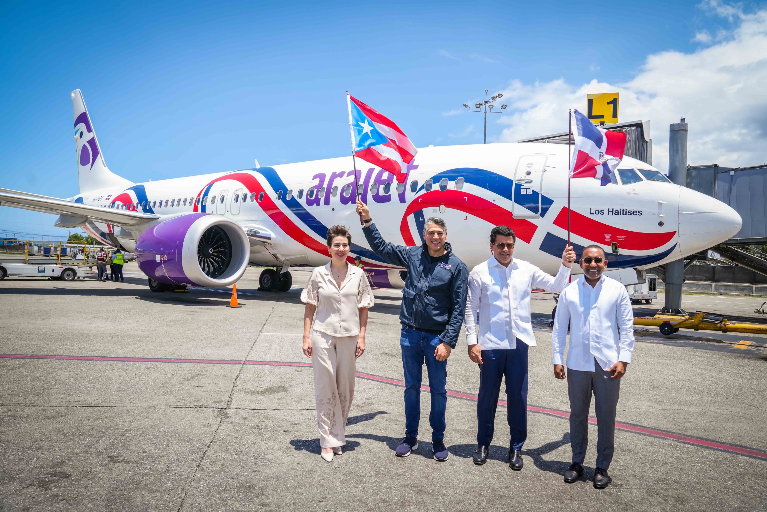 Une a las islas hermanasArajet inició operaciones Santo Domingo San Juan con vuelo inaugural