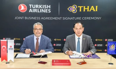 Turkish Airlines y THAI firman un acuerdo comercial de colaboración