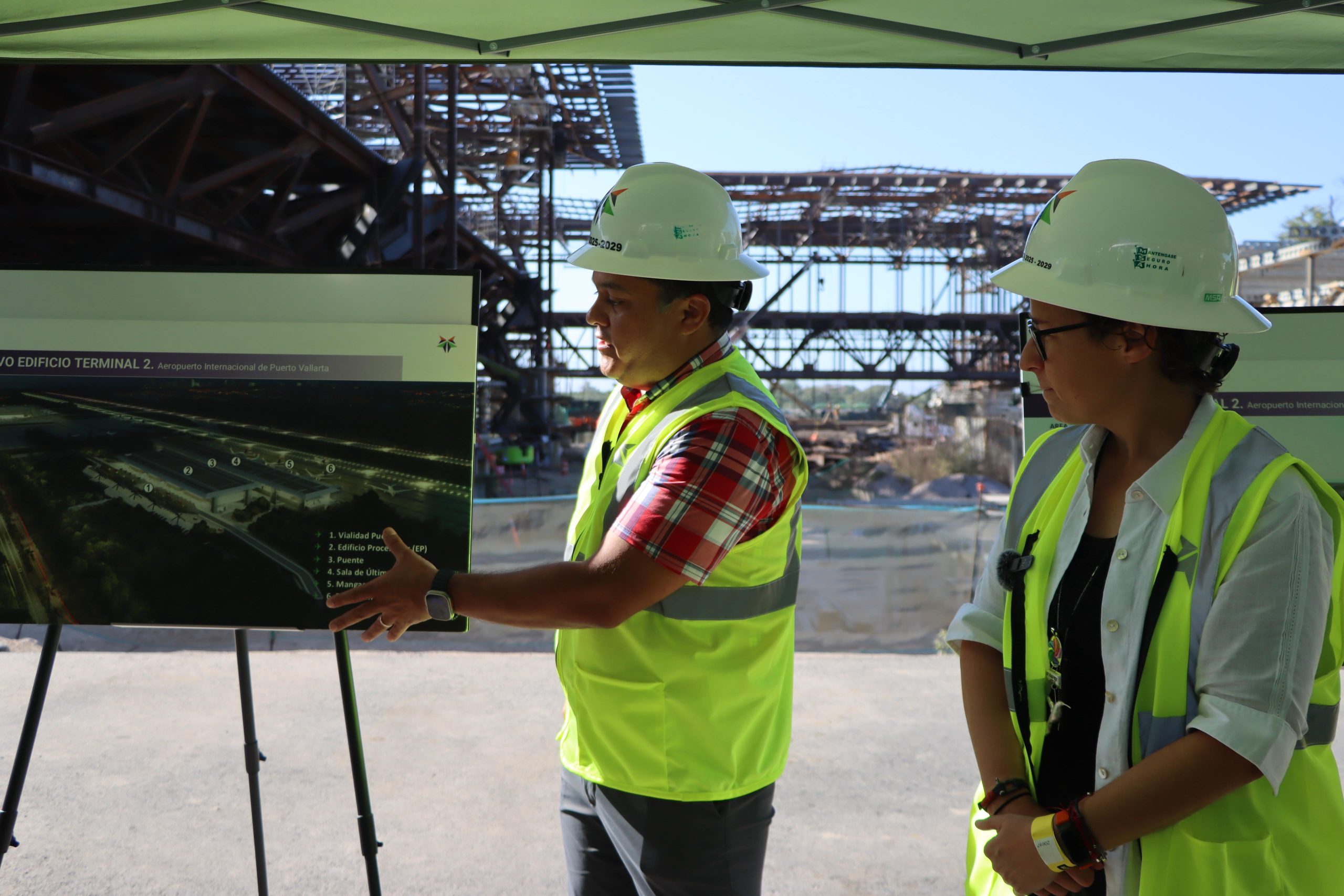 Avanzan las obras de la T2 del Aeropuerto de Puerto Vallarta Avanzan las obras de la T2 del Aeropuerto de Puerto Vallarta