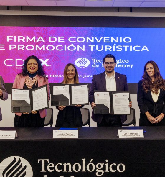 CDMX y Tec de Monterrey sellan alianza para impulsar el turismo rumbo al Mundial 2026