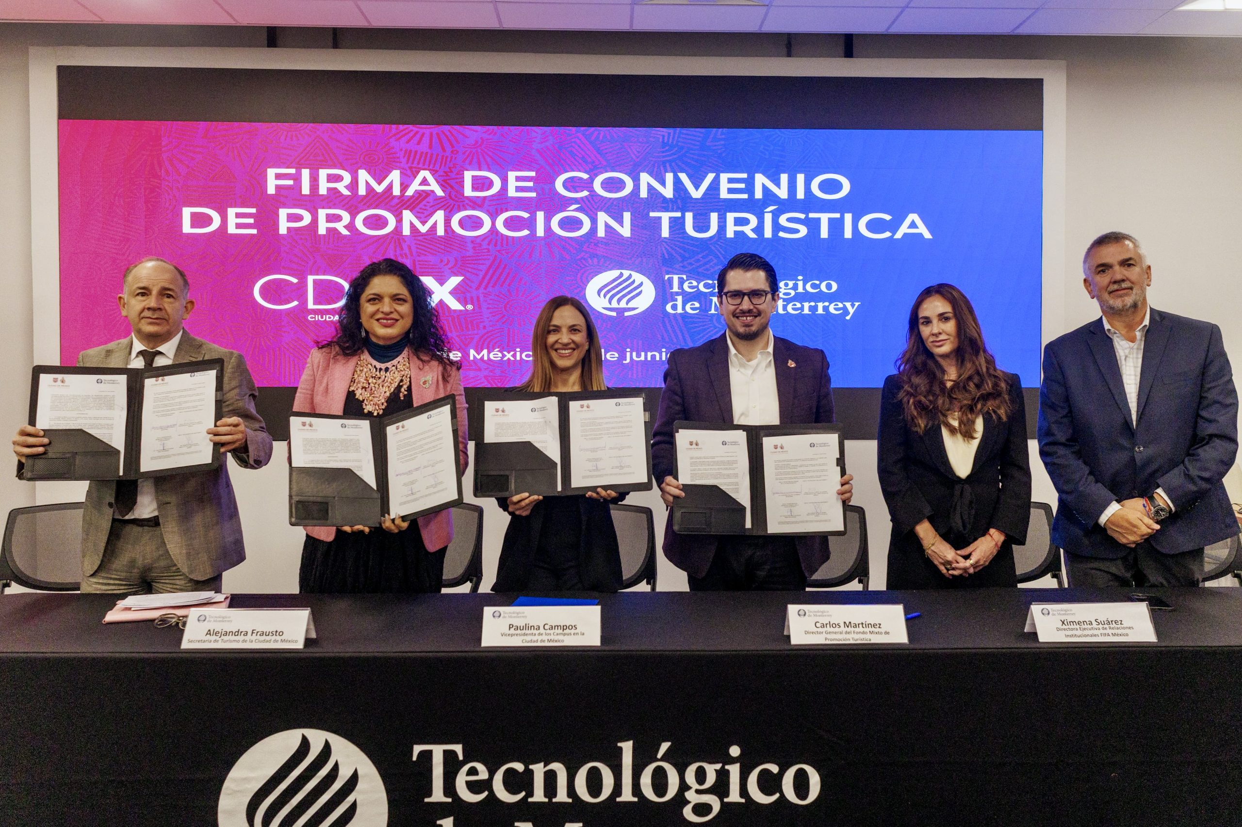 CDMX y Tec de Monterrey sellan alianza para impulsar el turismo rumbo al Mundial 2026