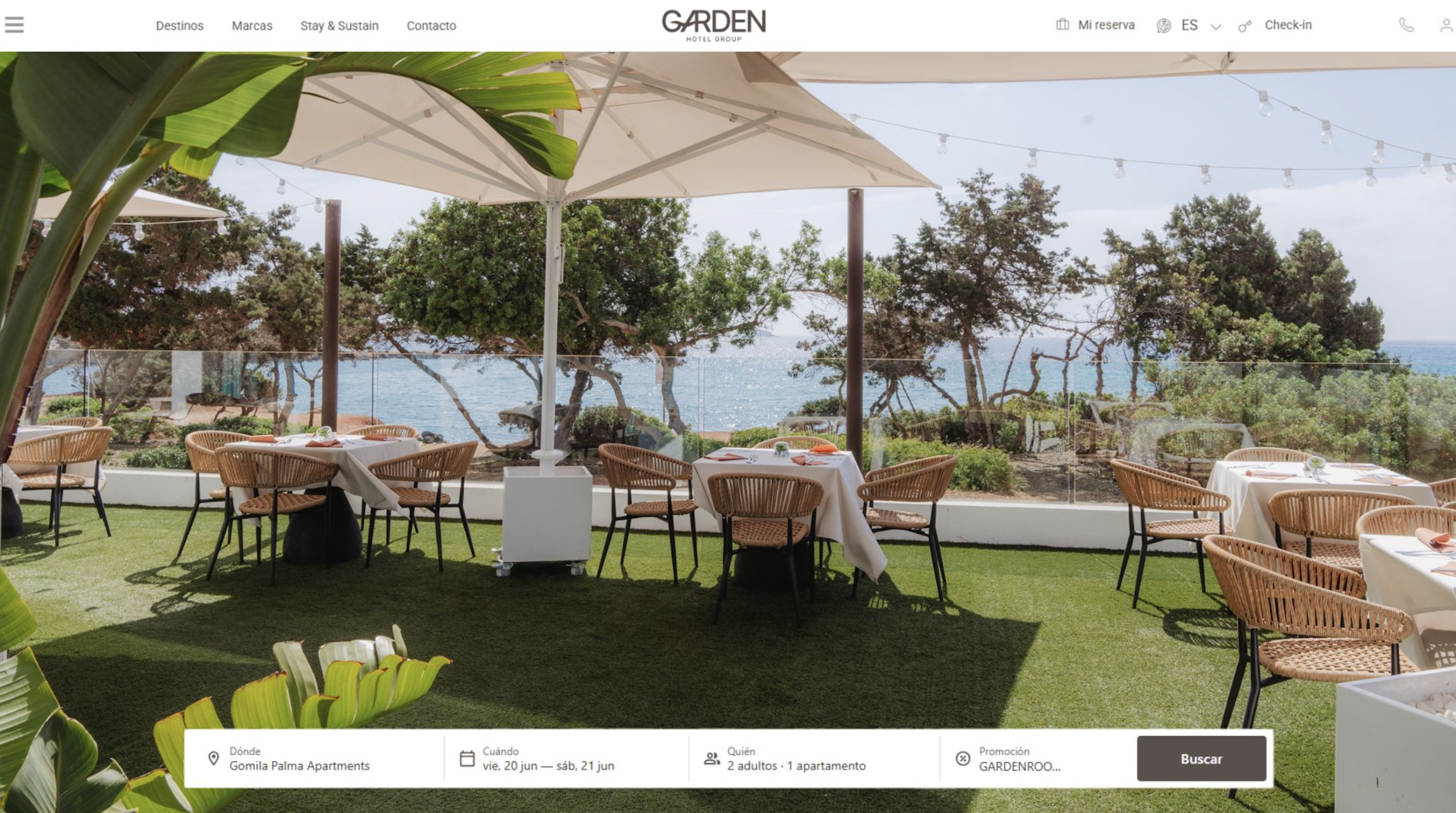 Mirai impulsa la venta directa de Garden Hotel Group con su nuevo motor global de reservas Mirai impulsa la venta directa de Garden Hotel Group con su nuevo motor global de reservas