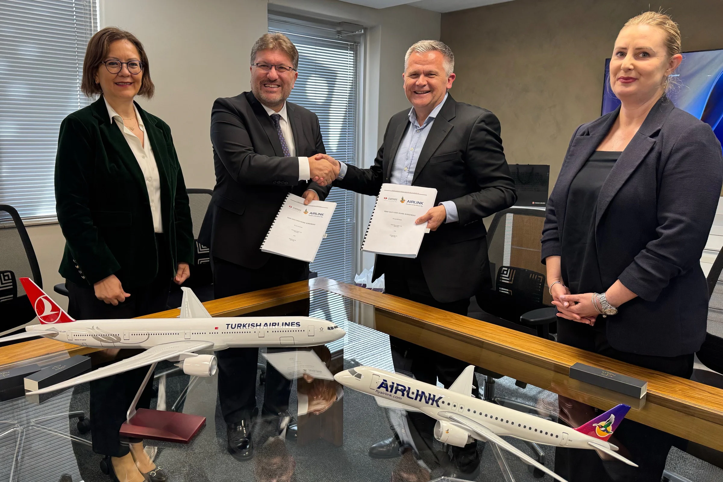 A partir 01 de agostoTurkish Airlines y Airlink firman alianza estratégica para fortalecer la conectividad en África A partir 01 de agostoTurkish Airlines y Airlink firman alianza estratégica para fortalecer la conectividad en África