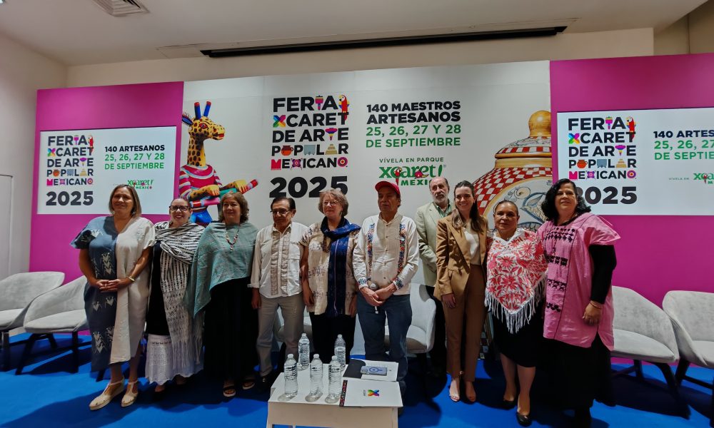 Del 25 al 28 de septiembreVuelve la Feria Xcaret de Arte Popular Mexicano: un homenaje vivo al alma artesanal de México