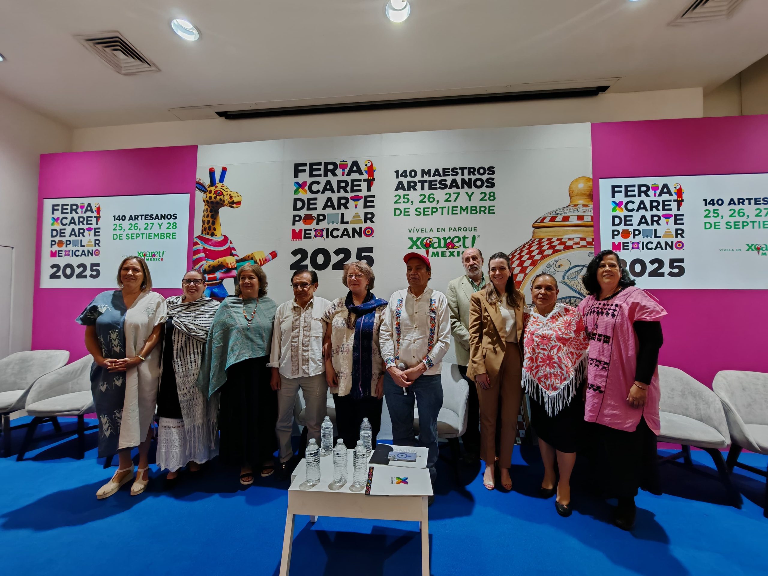 Del 25 al 28 de septiembreVuelve la Feria Xcaret de Arte Popular Mexicano: un homenaje vivo al alma artesanal de México Del 25 al 28 de septiembreVuelve la Feria Xcaret de Arte Popular Mexicano: un homenaje vivo al alma artesanal de México