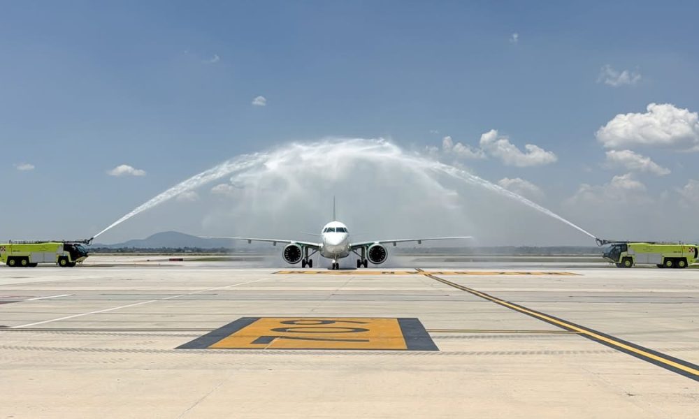 Mexicana fortalece su flota con la incorporación de su segunda aeronave Embraer E195-E2