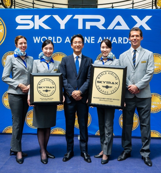 All Nippon Airways es reconocida con dos galardones en los SKYTRAX World Airline Awards 2025